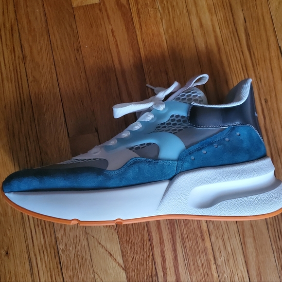 Alexander Mcqueen men Mix - Media trainer sneakers White , Multi Color. 9(EU42) - Picture 3 of 14